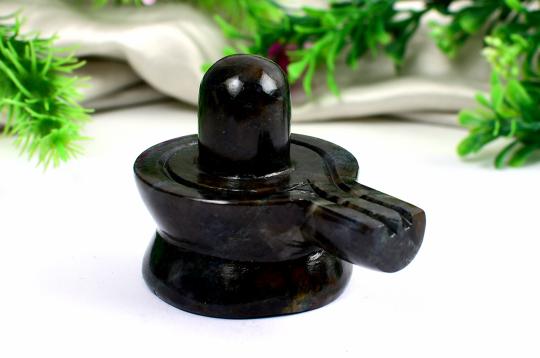 Iolite Shivling - 144 gms