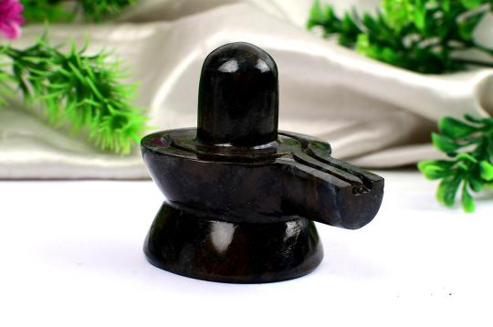 Iolite Shivling - 173gms