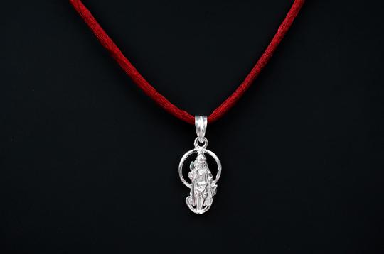 Kartikey Locket in Pure Silver - II