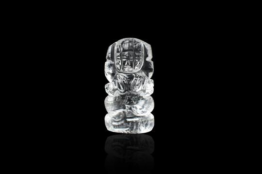 Kartikeya idol in Crystal - 37 gms