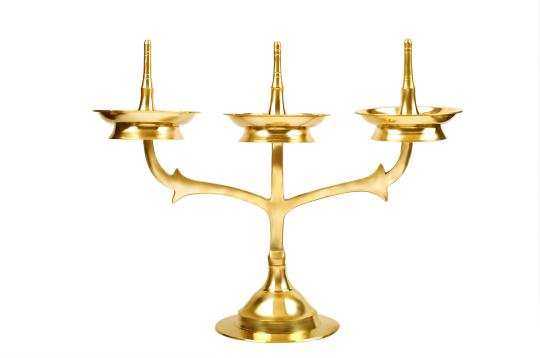 Kavara Vilakku - Branched Lamp