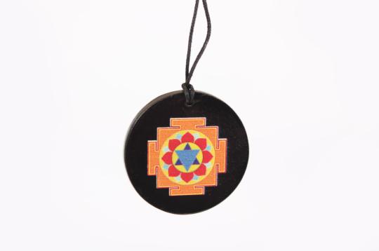 Krishna Yantra locket on Rosewood