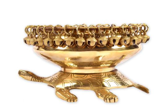Kurma Urli in Brass