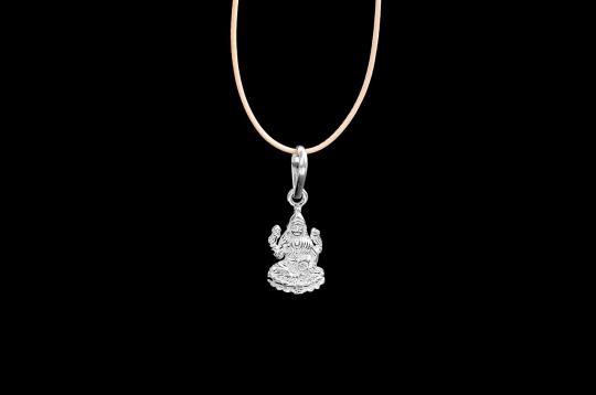 Lakshmi Locket - in Pure Silver - Design II