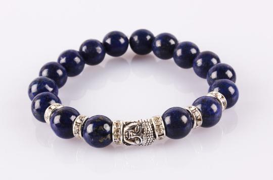 Lapis Lazuli Buddha Bracelet