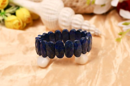 Lapis Lazuli Faceted Bracelet - II