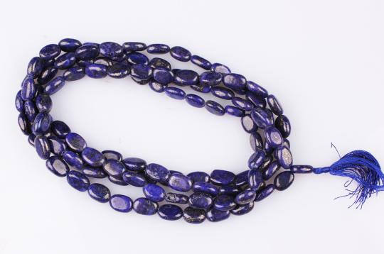 Lapis Lazuli oval mala - 7 mm