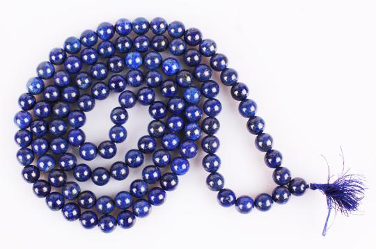 Lapis Lazuli round mala - 10mm