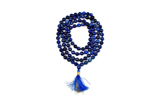 Lapis Lazuli round mala