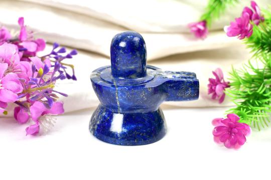 Lapis Lazuli Shivlingam - 134 gms