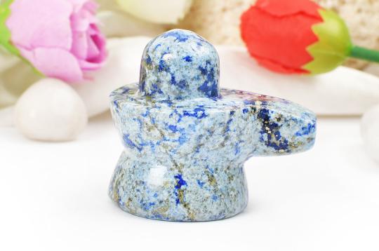 Lapis Lazuli Shivlingam - 73 gms