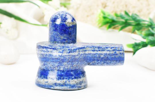 Lapis Lazuli Shivlingam - 80 gms