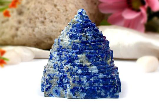 Lapis Lazuli Shree Yantra - 165 gms