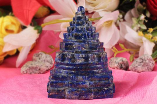 Lapis Lazuli Shree Yantra - 184 gms
