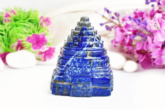 Lapis Lazuli Shree Yantra - 217 gms