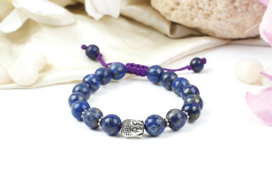Lapis Lazuli with Buddha Bracelet