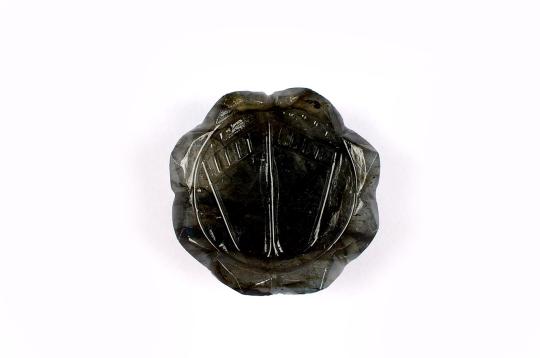 Laxmi Charan in Labradorite - 51 gms - I