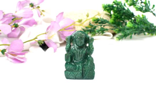Laxmi in Green Jade - Large