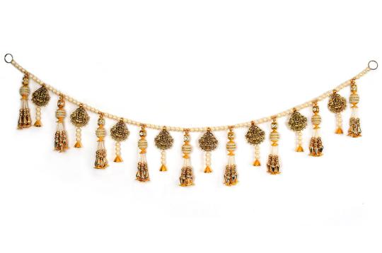 Laxmi With Pearl Designer Bandarwar
