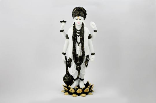 Lord Vishnu in Bonded Marble