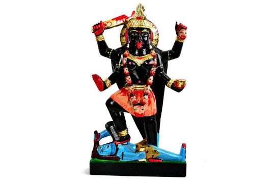 Maa Kaali in black marble idol - III