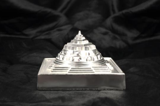 Shree Yantra Maha Meru in pure silver - 2.75 inches
