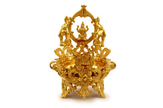 Mahalaxmi Urli Bowl in Brass