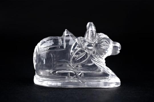 Nandi  in Crystal - 222 gms
