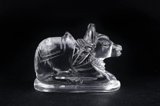 Nandi  in Crystal - 231 gms