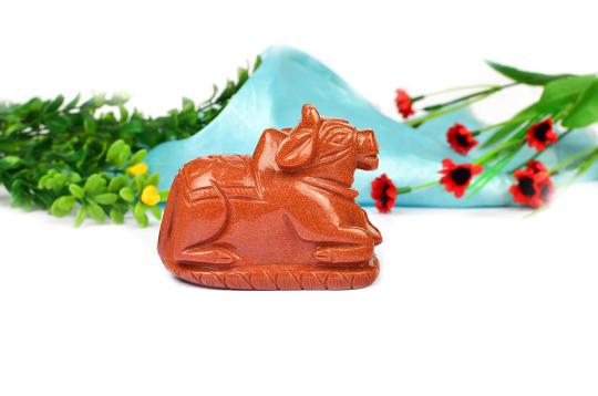Nandi in Sunstone - I