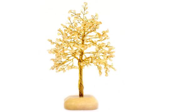 Natural Citrine Chakra Vastu Tree - Big