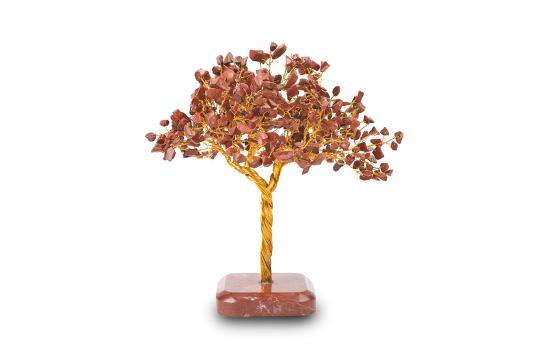 Natural Red Jasper Chakra Vastu Tree - Big