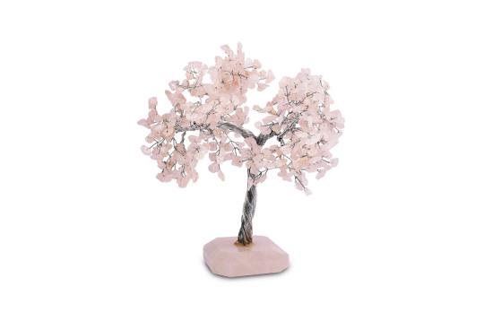 Natural Rose Quartz Chakra Vastu Tree - Big