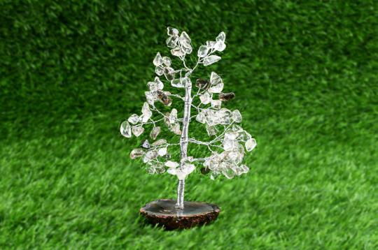 Natural Smoky Quartz Chakra Vastu Tree - Small