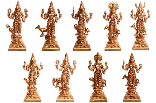Navgraha Idols in Bronze - I