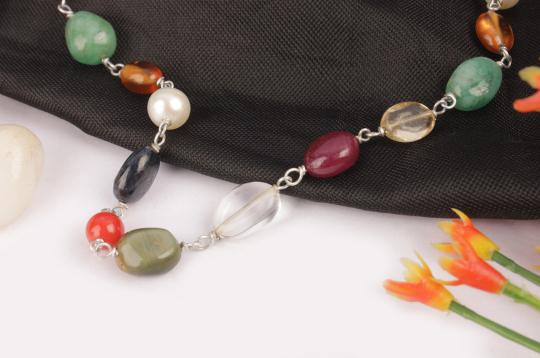 Navratna double turn Bracelet