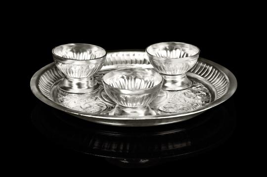 Offering Plate - German Silver