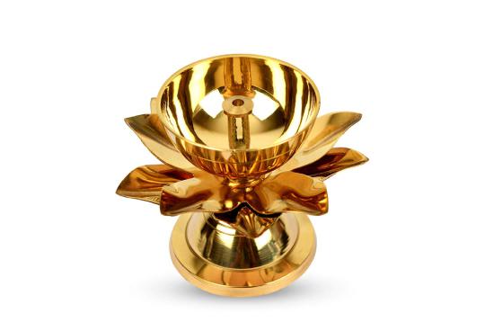 Brass Oil Lamps for Pooja