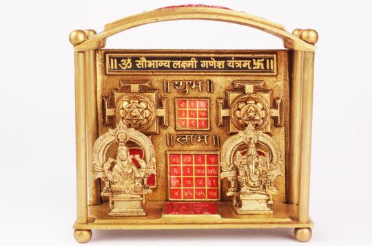 Om Saubhagya Laxmi Ganesh Yantra Chowki
