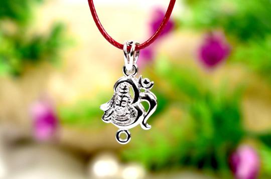 Om Shiva Locket in Pure Silver