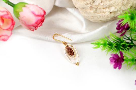 One Mukhi Java Earrings