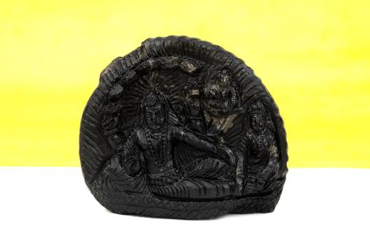 Vishnu Laxmi Shaligram Murti - VIII