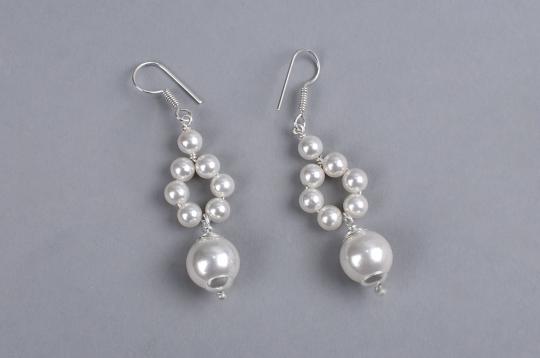 Pearl Earrings - VII
