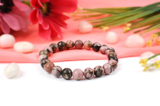 Pink Opal Bracelet - 8mm