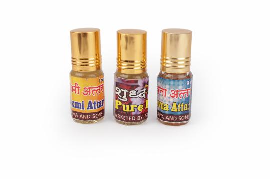 Puja Attar - Set of 3