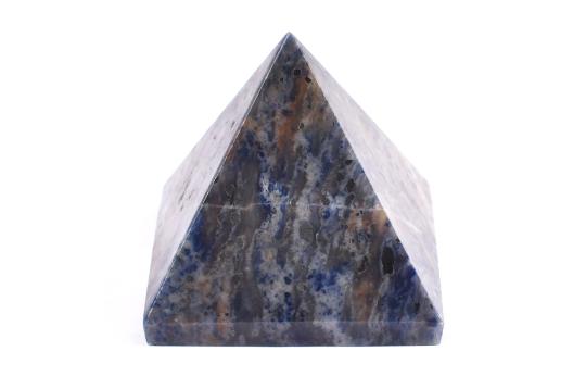 Pyramid in Blue Sodalite - Communication and creativity - 122 gms