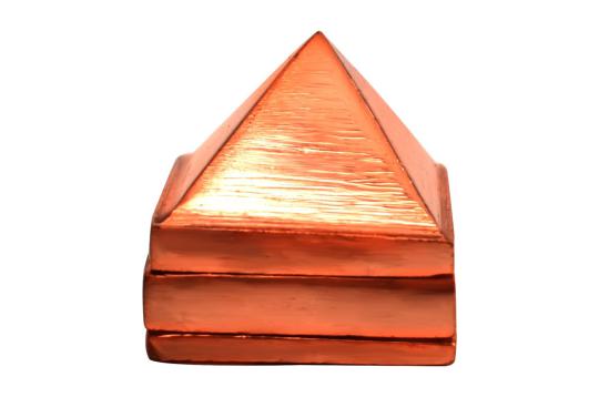 Pyramid in Copper