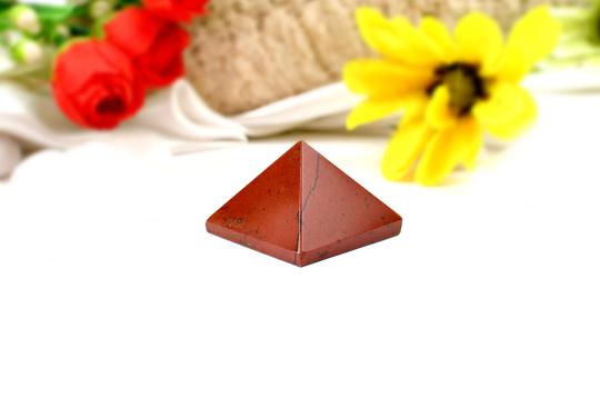 Pyramid in Red Jasper-IV