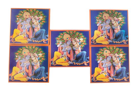 Radha Krishna Envelope - Square shape