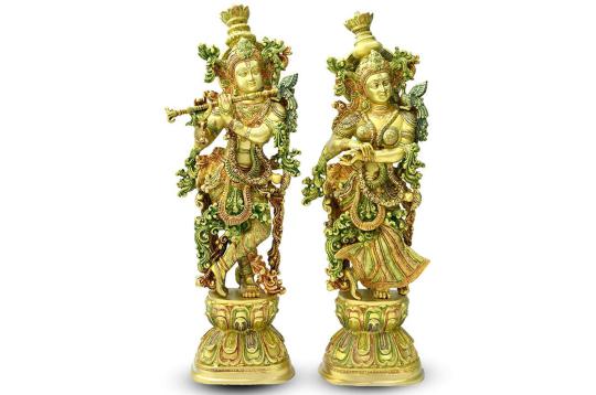 Radhe Krishna in Brass - IV